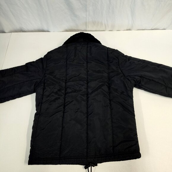 RefrigiWear Insulated Bomber Jacket Full Zip Ribbed Cuffs & Waist Men Small USA - Picture 3 of 13
